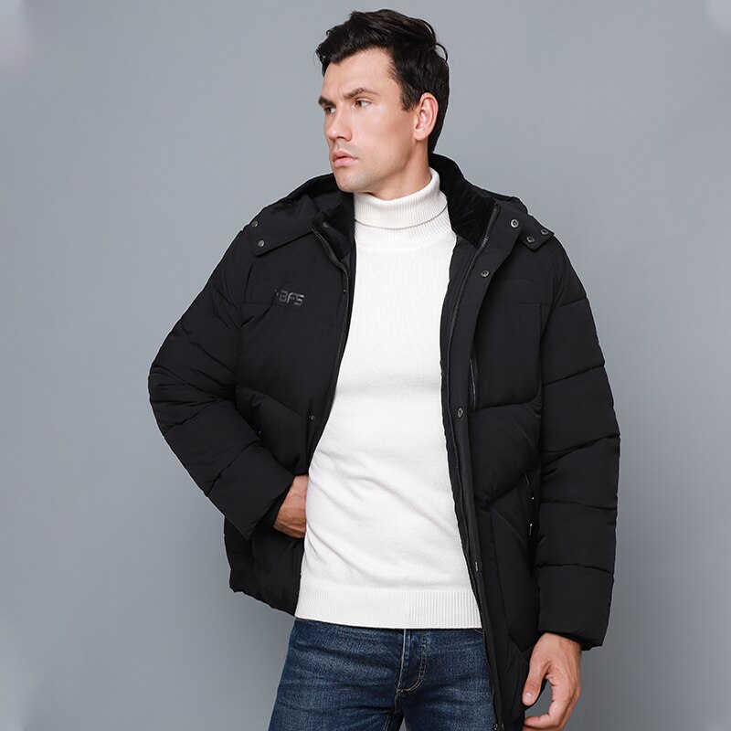 Winterjassen met capuchon, parka's voor heren, dikke gewatteerde herenjassen, overjassen, kleding voor heren, winddichte bovenkleding, jassen, kleding