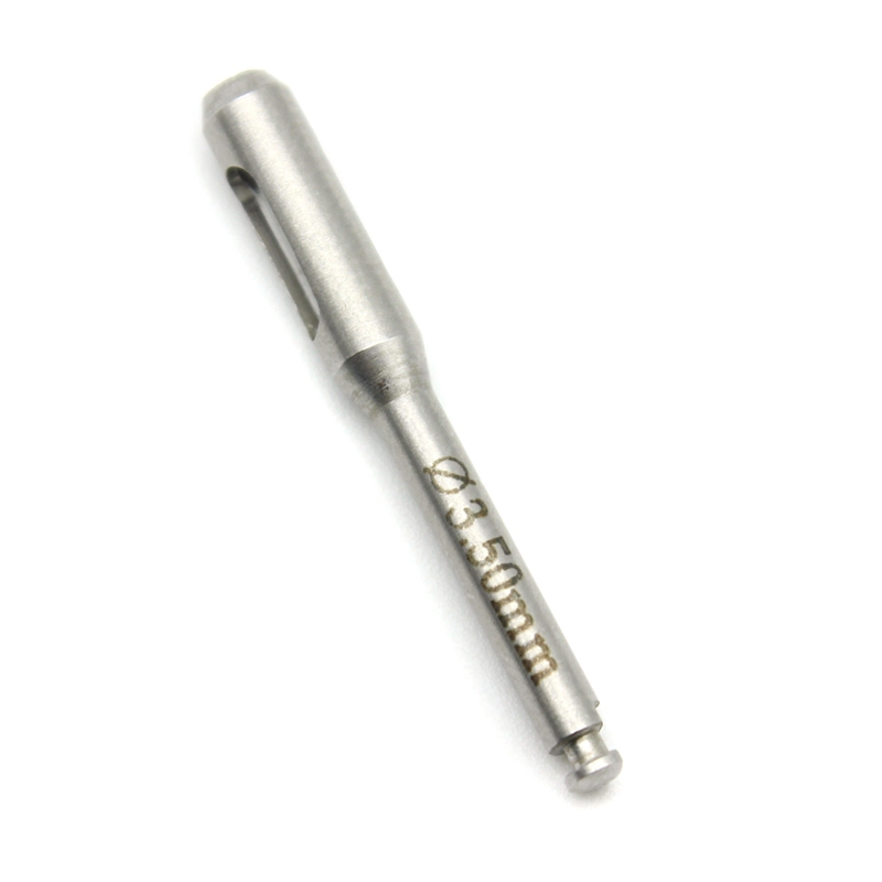 Perforadora de tejido para implante Dental, cortador de anillo gingival de acero inoxidable, pieza de mano de baja velocidad, herramientas de instrumentos quirúrgicos de odontología, 1 Uds.: Plata
