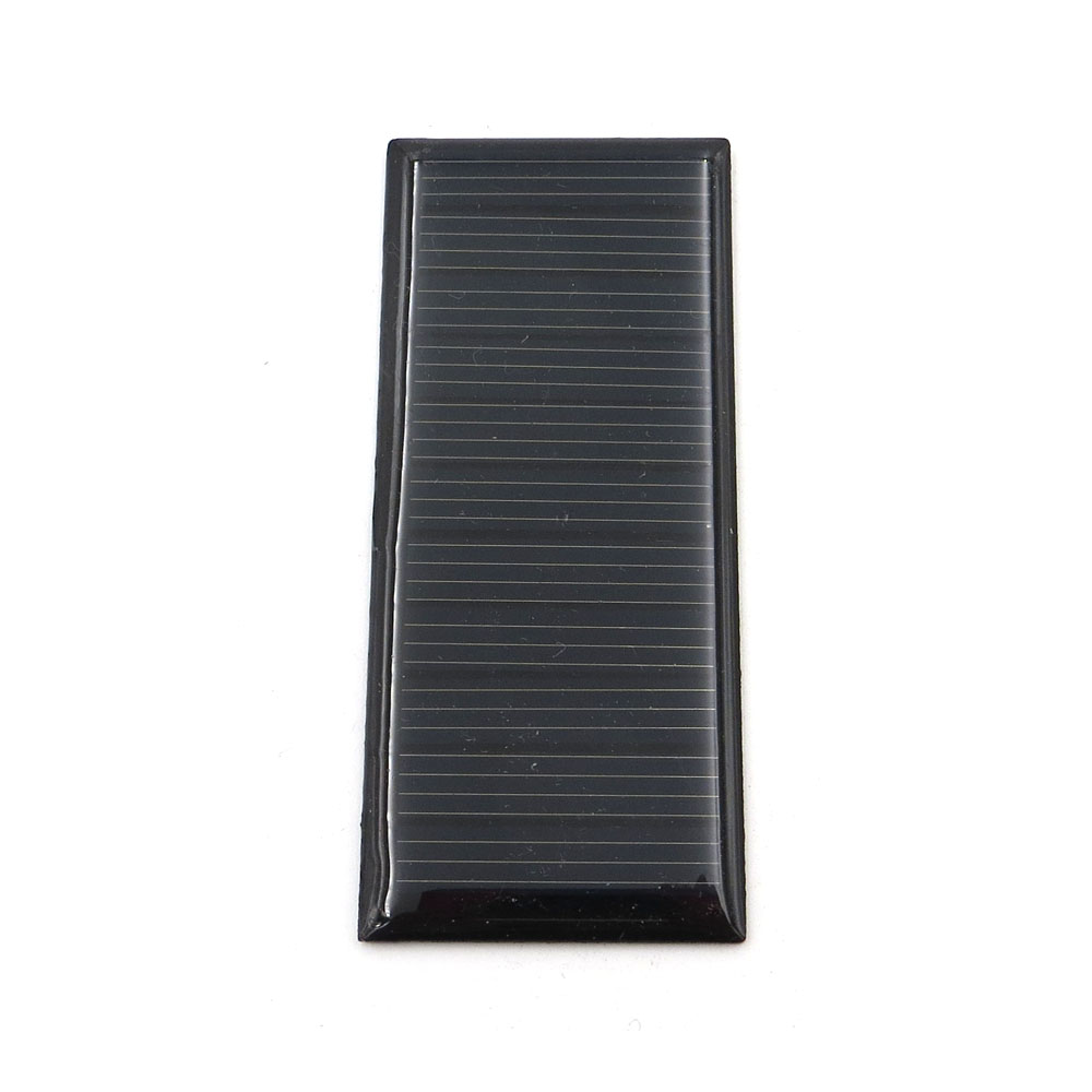 Solcelle 5.5v 0.38w 70ma mini solar system gør-det-selv til batteri mobiltelefon oplader polykrystallinsk solpanel modul system