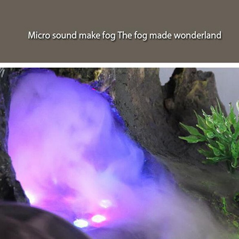 12 Led Industrial incubadora humidificador estanque atomizador aire Udifiermih DC 24V Fabricante de la niebla nebulizador fuente de agua