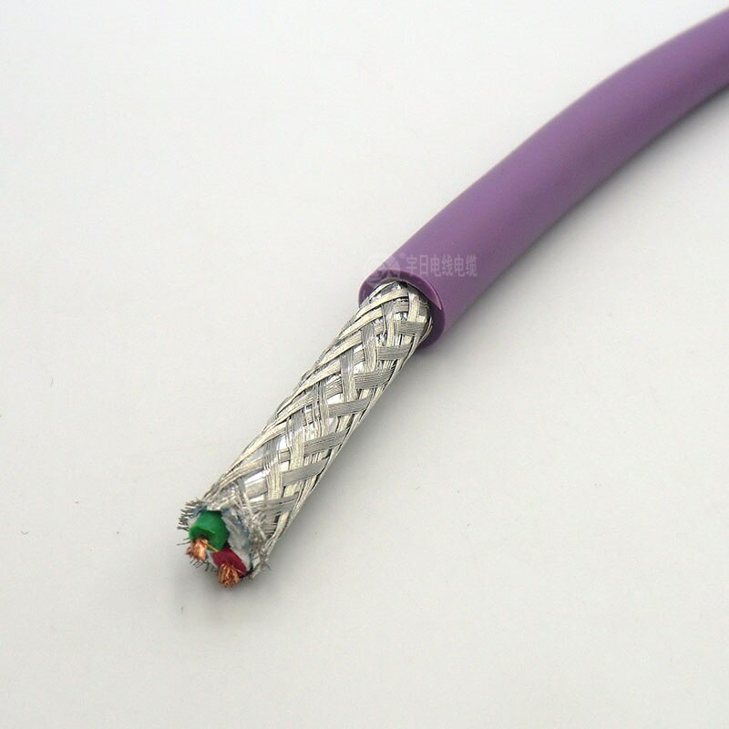 Profibus Bus Cable 2 core 0.25mm² 24AWG Flexible Bus Wire