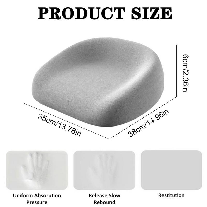 Coussin de siège rehausseur carré en coton pour bébé et enfant, tapis rehausseur pour chaises de salle à manger avec sangles
