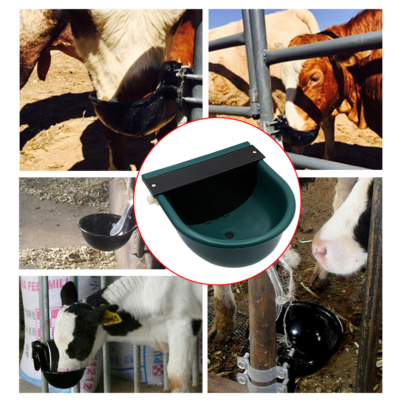 Bebedero automático de agua para ganado, bebedero de 4 litros para caballos y perros, bebedero para Vaca, caballos, granja, alimentación de animales