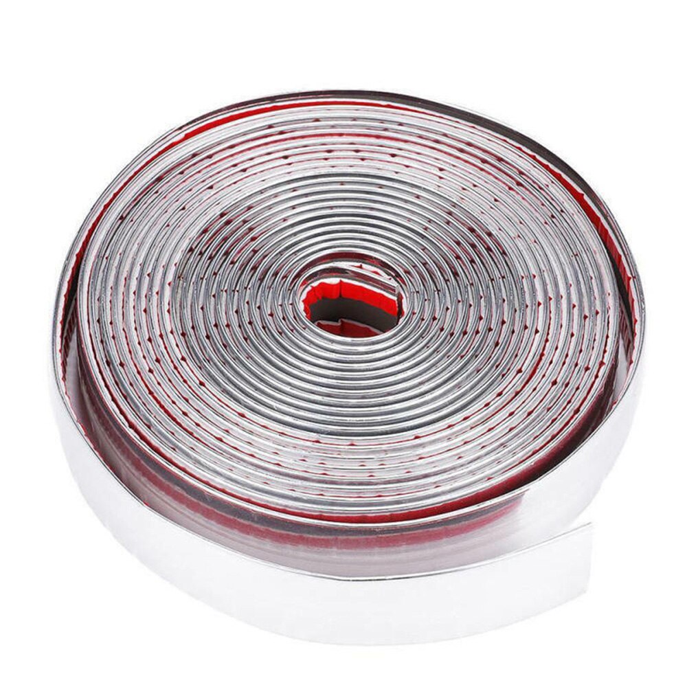 Guard Molding Strip 15M Chrome-plated Protector Door Edge Trim Interior