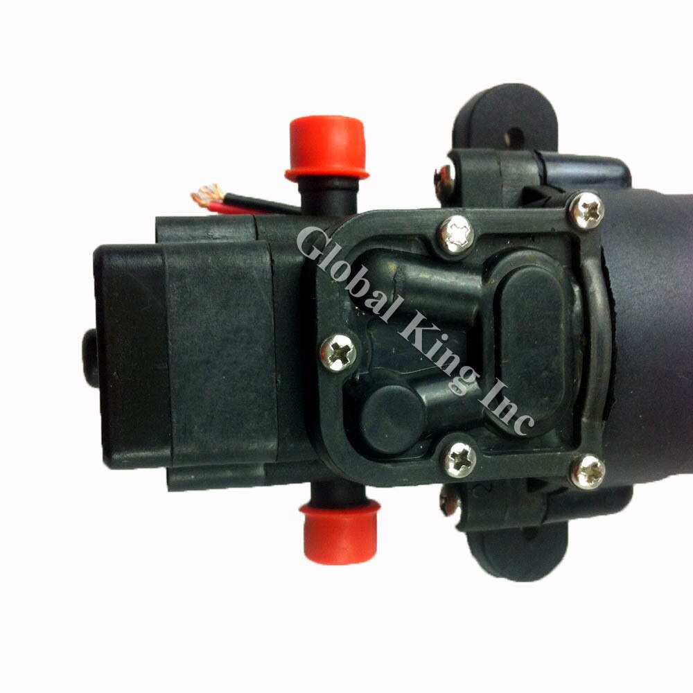 DC 24V 2.6L/Min Electric High Pressure Diaphragm Pump 70 PSI Self-Priming Water Pump