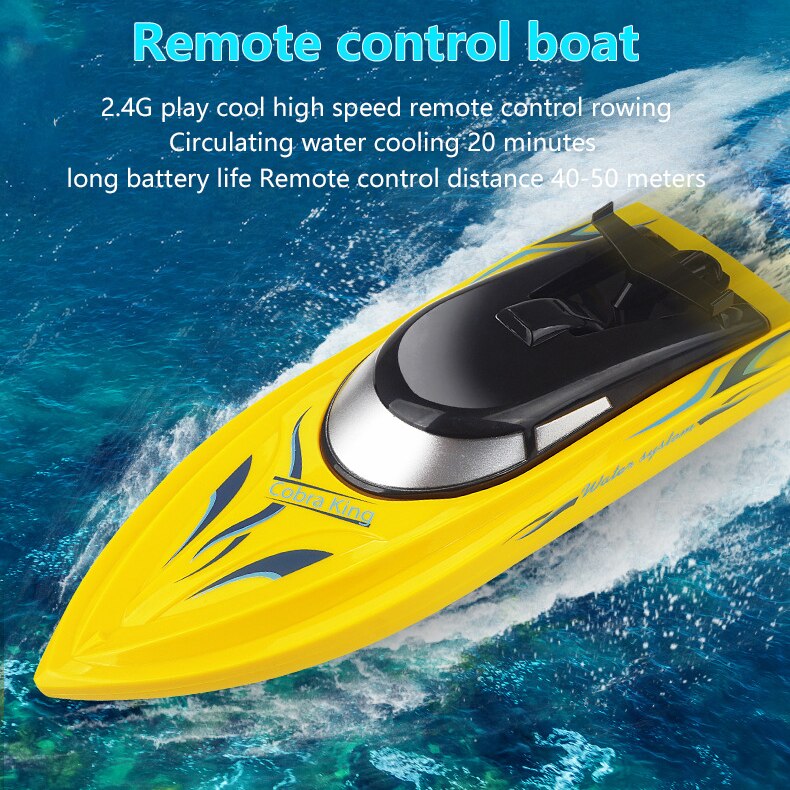Verkoper Van Radio-Controlled Twin-Motor Hoge Snelheid Boot Rc Racing Kids Outdoor Racing Boot Kinderen speelgoed Afstandsbediening