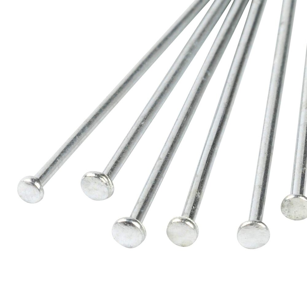 300Pcs 35mm Stainless Steel Sewing Pins Dressmaker Straight Quilting Pins Fine Satin Head Pins for Jewelry Making Sewing Tools