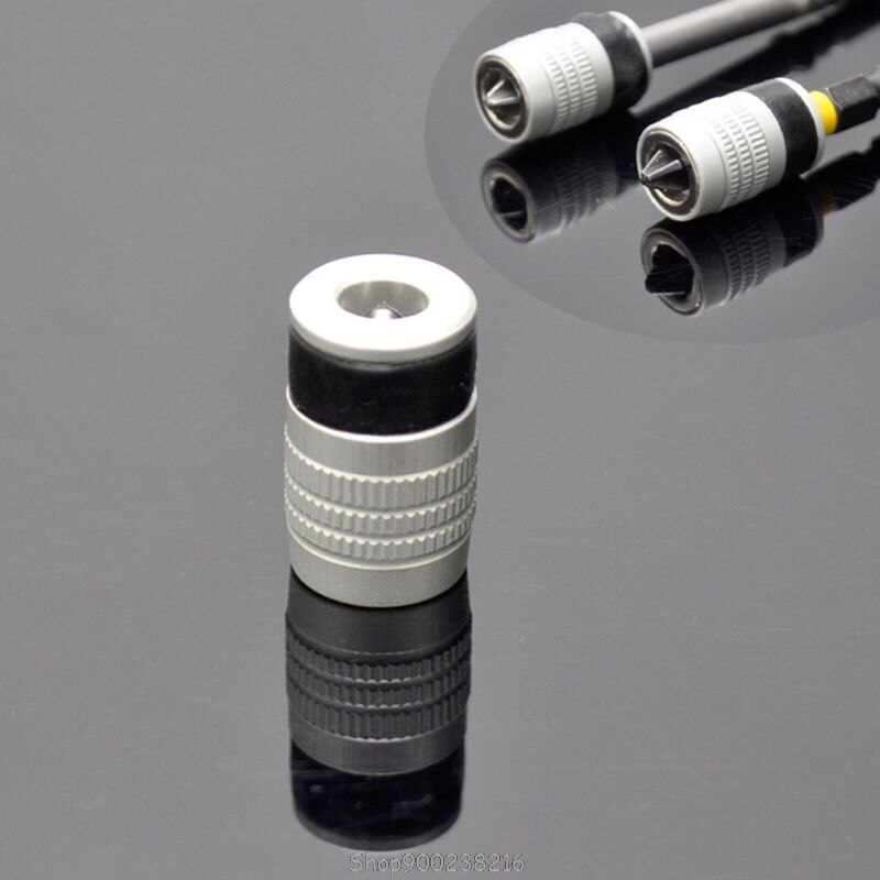 Magnetic Ring 1/4\" 6.35mm Metal Strong Magnetizer Screw Electric Phillips Screwdriver Bits N02 20