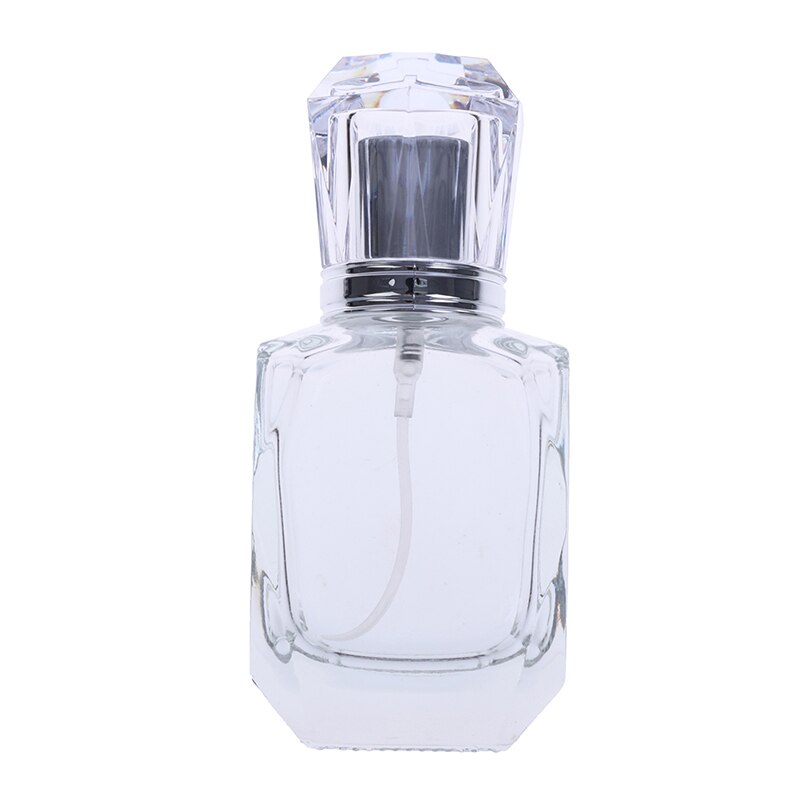 Mini 30Ml Transparante Parfumflesjes Travel Pocket Glas Spray Flessen Lege Flessen Mist Spray Fles Dispenser Verstuiver: as picture