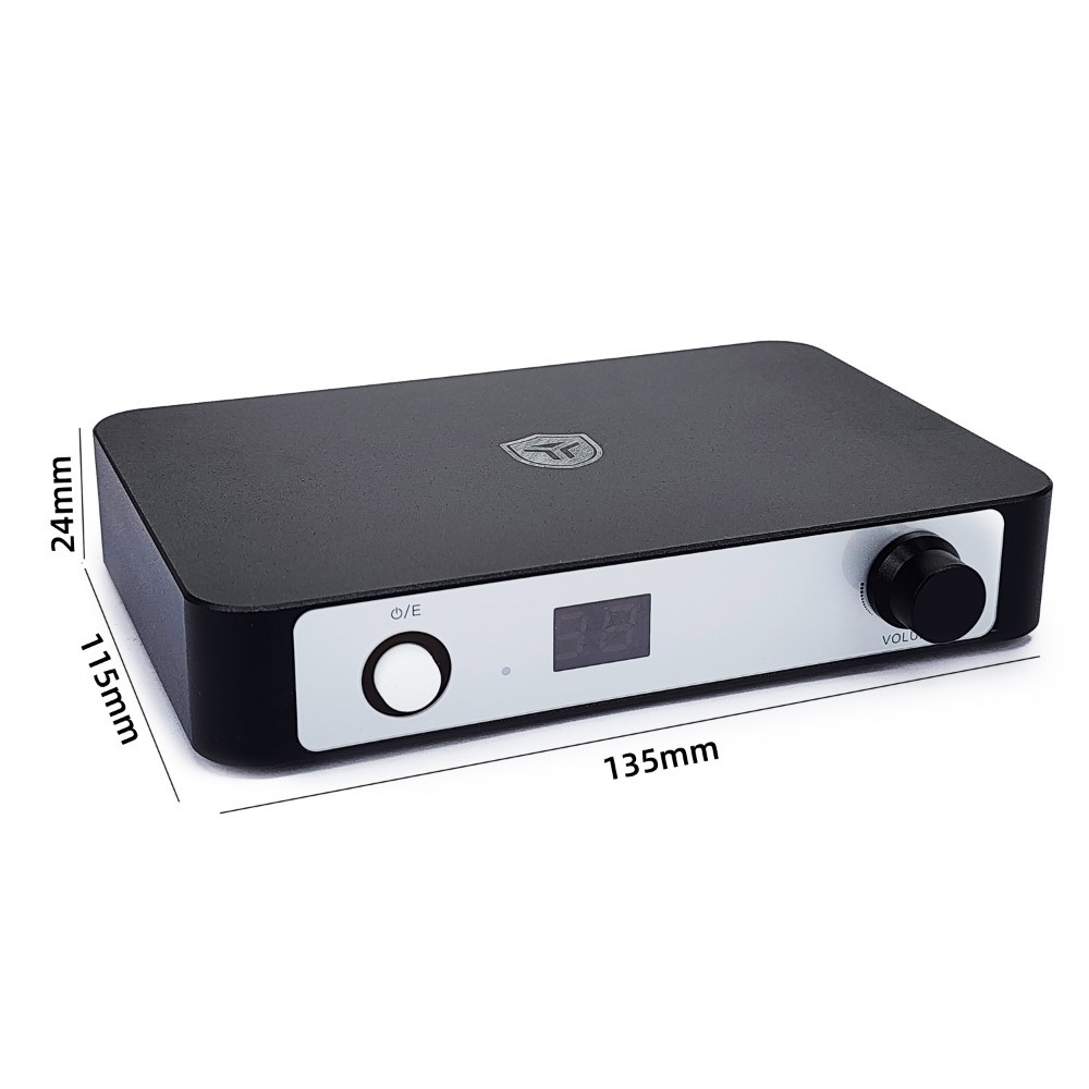 HIFI Mini Bluetooth 5.0 TPA3255 Class D Power Amplifier 2.0 Audio Amplifier 300Wx2 600W DSP Control Ne5532DR