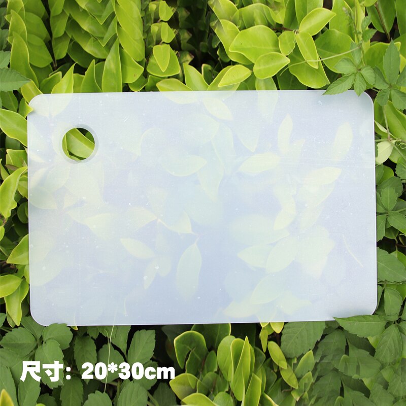 1 paleta de acrílico transparente para acuarela, bandeja de pintura de plástico, 20x30 CM, 30x40 CM, para manualidades DIY, pintura de arte