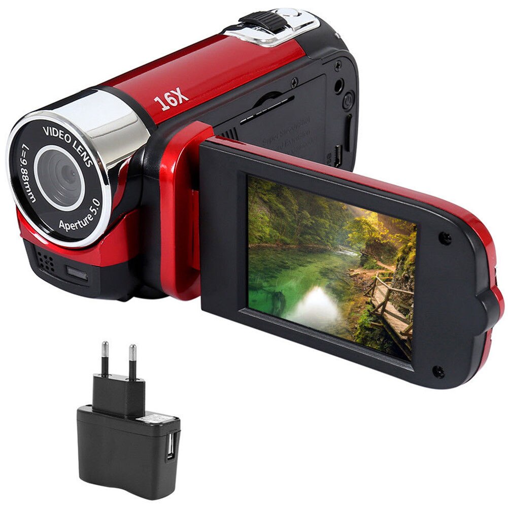 1080P Shooting Night Vision Timed Selfie DVR Anti-shake Clear Digital Camera High Definition LED Light