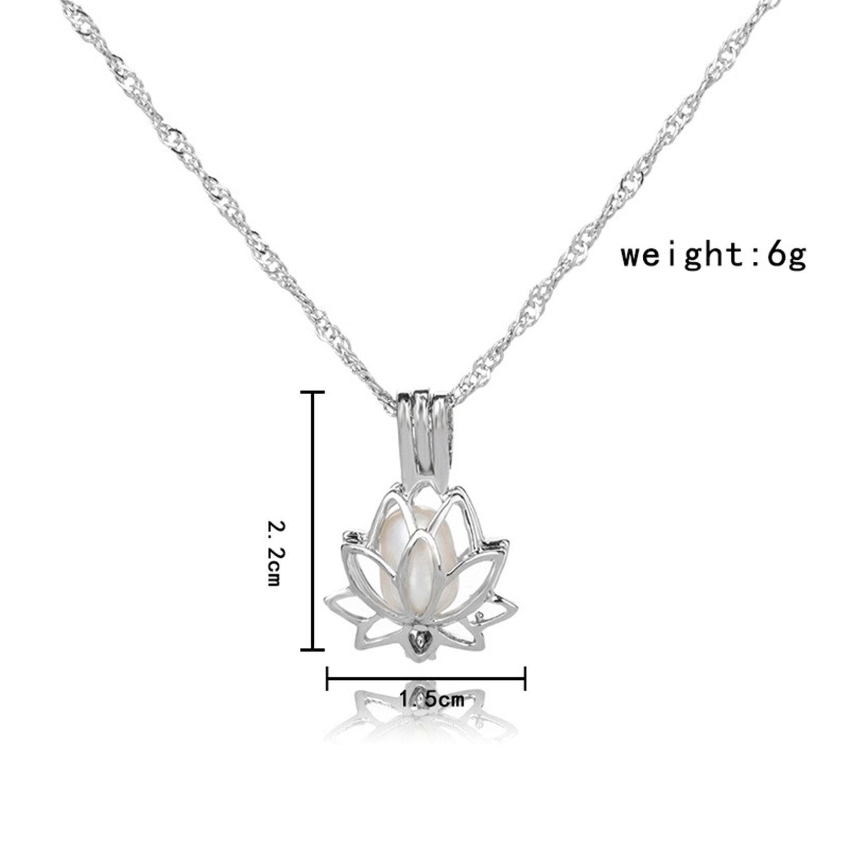 3 Kleuren Lotus Bloem Hanger Ketting Charm Ketting Hanger Glow In The Dark Choker Verklaring Ketting Lichtgevende Partij Sieraden