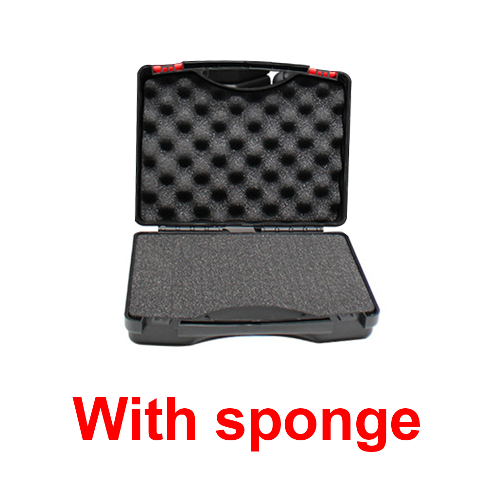 Zwarte Pp Gereedschapskist Plastic Dozen Verdikte Doos Auto Reparatie Tool Koffer Gereedschapskoffer Plastic Gereedschapskist Draagbare Koffer Onderdelen Doos: 16mm / WHITE