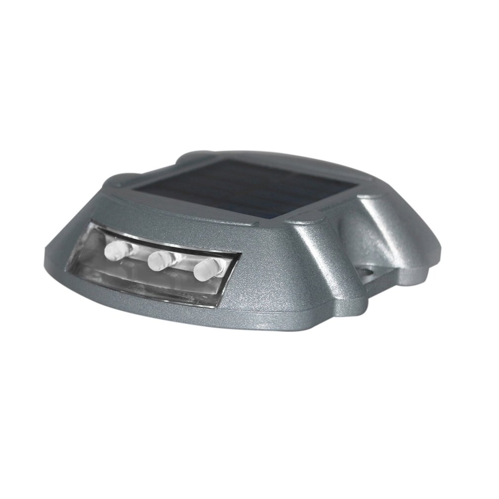 Waterdicht Zonne-energie Weg Stud Spuitgieten Aluminium Verkeer Signaal Licht Led Light Solar Drive Lamp Outdoor Solar Lamp