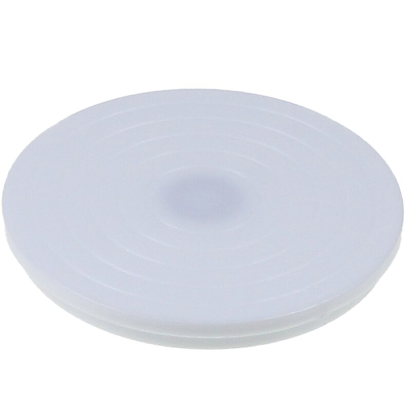Rotating Cake Turntable Smoothly Revolving Cake Stand Spinner Baking Tools Accessories Supplies for Cake PR: white