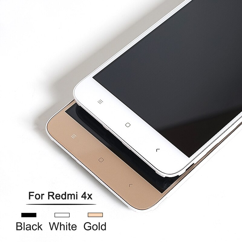 5.0 "Scherm Origineel Voor Xiaomi Redmi 4X Lcd-scherm Touch Screen + Frame Digitizer Vergadering Vervanging Voor Redmi 4X lcd