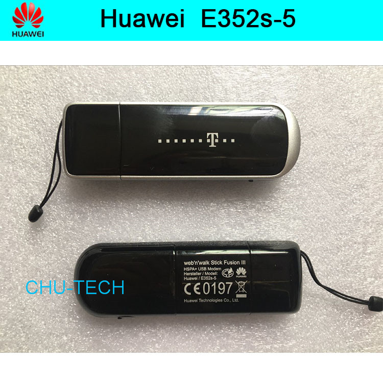 Huawei-módem de internet rápido desbloqueado, E352, E352s-5, HSPA