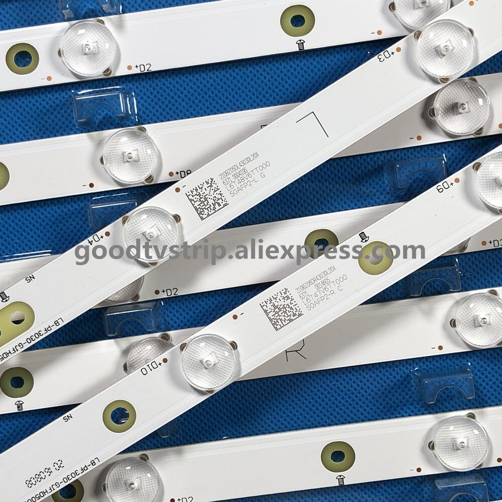 LED Backlight strip For AOC 50" TV LE50D6660/80 TPT500J1-LE8 YX-50018014 LC-50LB261U 500TT26 500TT25 50PFL6340/T3 LD50P03Q