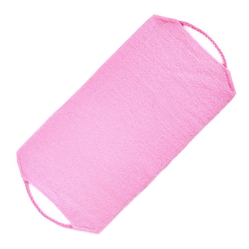 Rekbaar Body Exfoliërende Hals Terug Scrubber Douche Bad Doek Tool Washandje Polyester Bamboe Wassen Rug En Nek Product