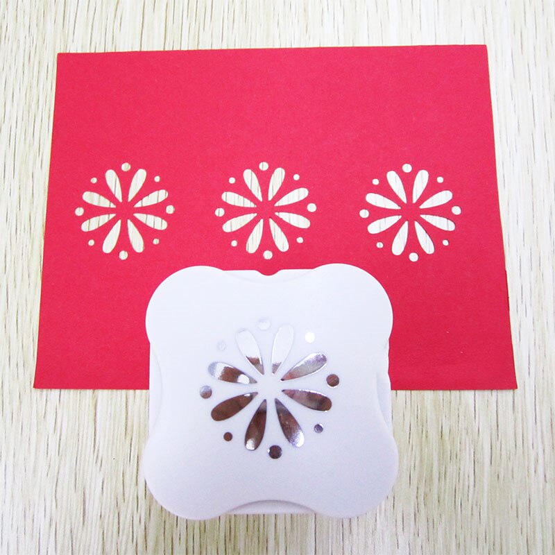 1.5"(3.1cm) Daisy flower shaped paper hole punch anywhere cut DIY scrapbooking craft punch machine