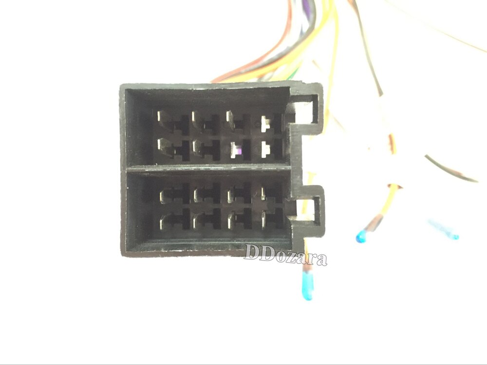 20 pin android 2 din bilradio multimediaspiller universelt tilbehør wire adapter stik stik kabel til vw nissian toyota