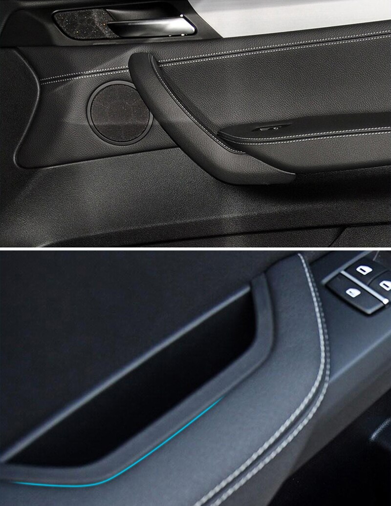 Auto Linksvoor Deur Binnenste Handvat Pull Trim Deur Interieur Panel Handvat Voor Bmw X3 F25 X4 F26 Auto Accessoires