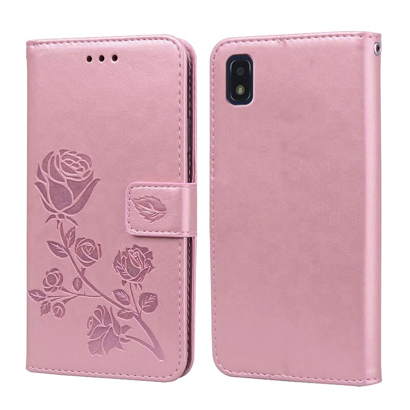 Custodia per fiori rosa per ZTE Axon 40 Ultra portafoglio per donna custodia per telefono magnetica custodia per Carcasa ZTE Blade L210 20 Smart Mujer Etui