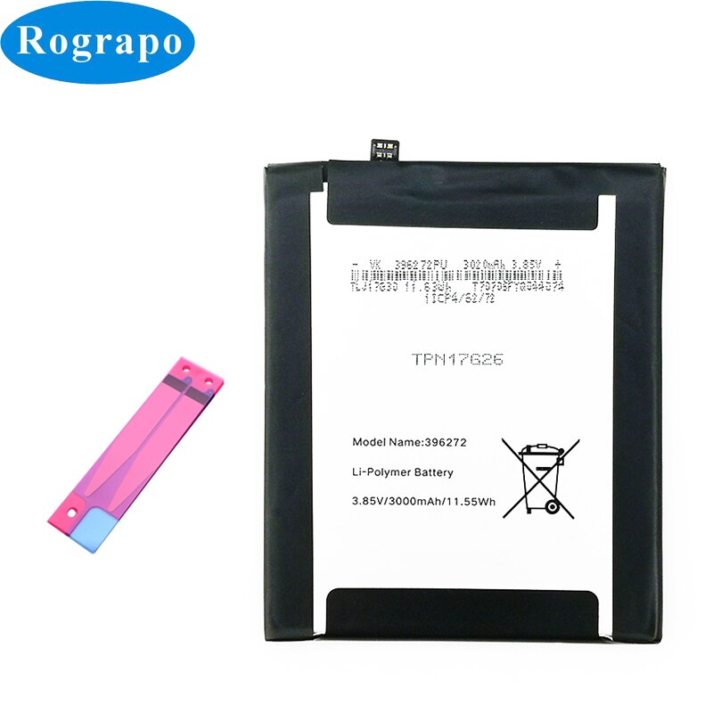 Bateria de substituição original 3000 mah BQS-5504 para bq BQ-5504 strike selfie baterias do telefone celular max + número da trilha