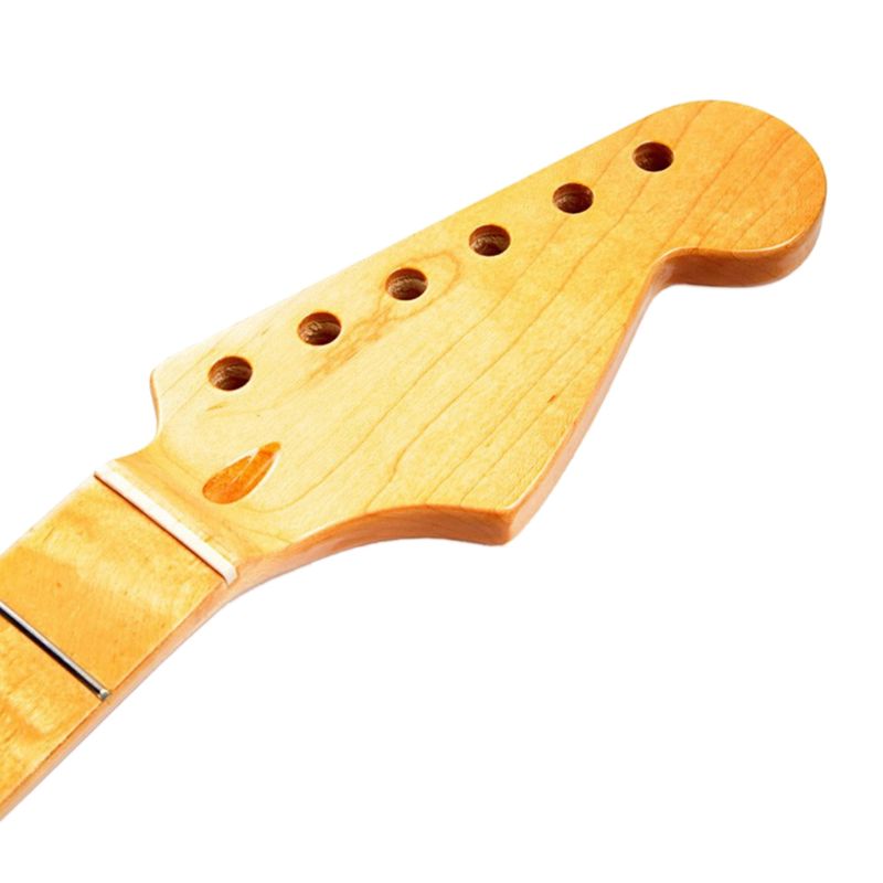 1pc ahorn træ elektrisk guitar hals 22 bånd til fender tele dele udskiftning af guitar dele og tilbehøry 4ub