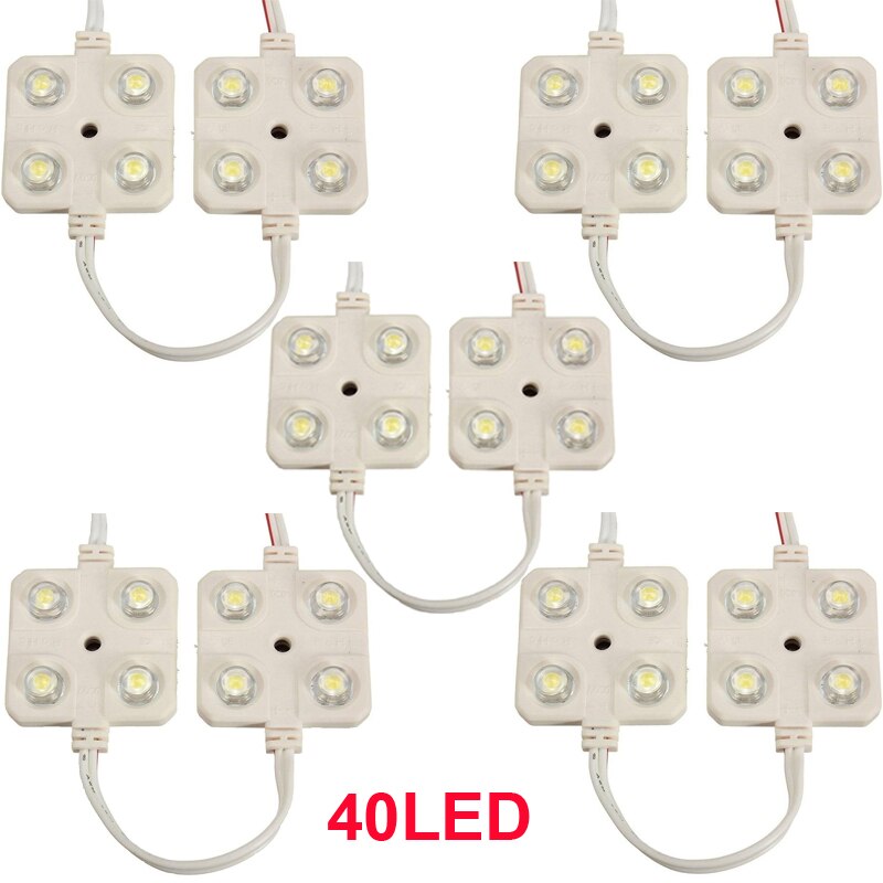 10*4LED Interior Lights Kit For Trailer Lorries Sprinter Ducato Transit,Car Roof Light Kit Van Interior Ceiling Light: Default Title