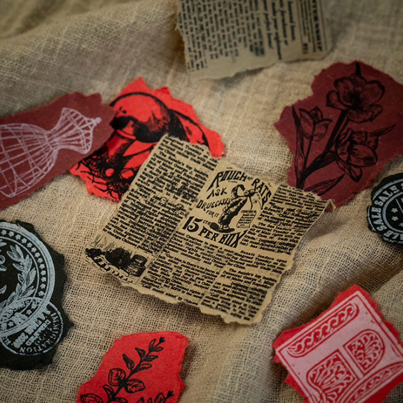 15 Pcs Vintage Stickers Oude Dagboek Deco Scrapbooking Planner Papier Stickers Kinderen Sticker