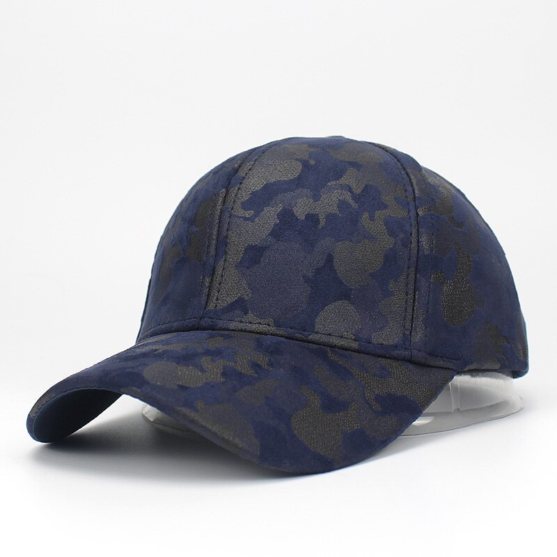 Camouflage baseball cap til kvinder og mænd forår sommer udendørs snapback sol hat cadet casquette baseball caps ruskind far cap: F