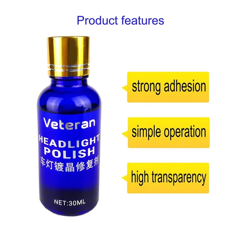 Automotive Polishing Paint Care Tools Headlight Polishing Repair Refurbish Agent Car Ceramic Coating Car Plated Crystal Coating