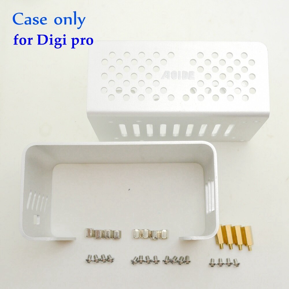 Aluminium Case for UGEEK AOIDE Digi Pro work with Raspberry Pi 3 Model B/2B 3B+|DIY your HiFi player build with Raspberry Pi: case only