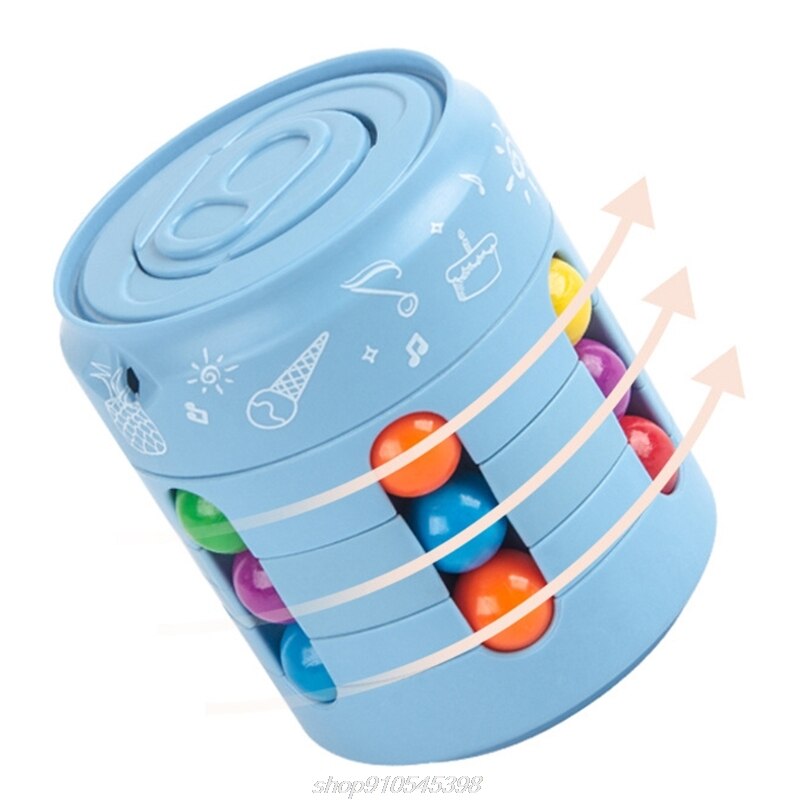 Magic Bean Roterende Speelgoed Kinderen Intelligentie Vingertop Magische Kubus Leren Speelgoed Intellectuele Game Kinderen A22 21