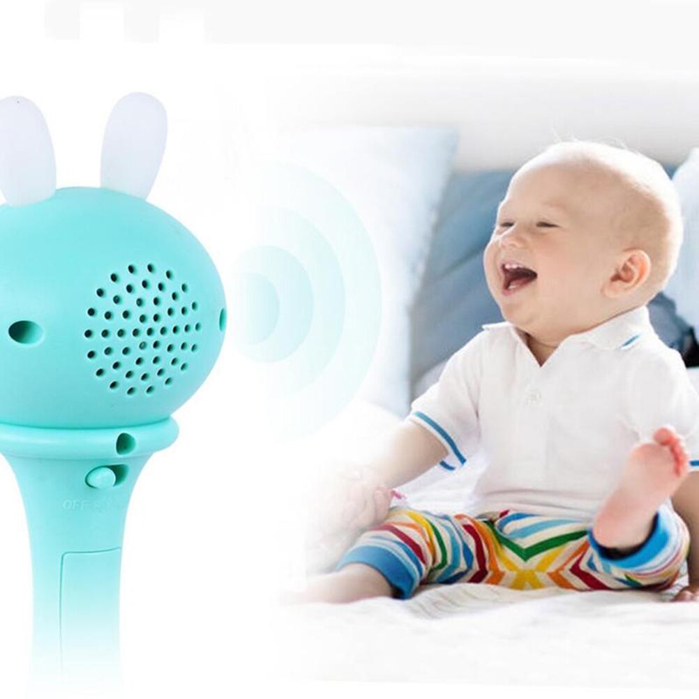 Newborn Baby Music Sound Light Shaking Rattles Toys Cute Cartoon Baby Hand Bells Puzzle Music and Flashing Shaking Rattles