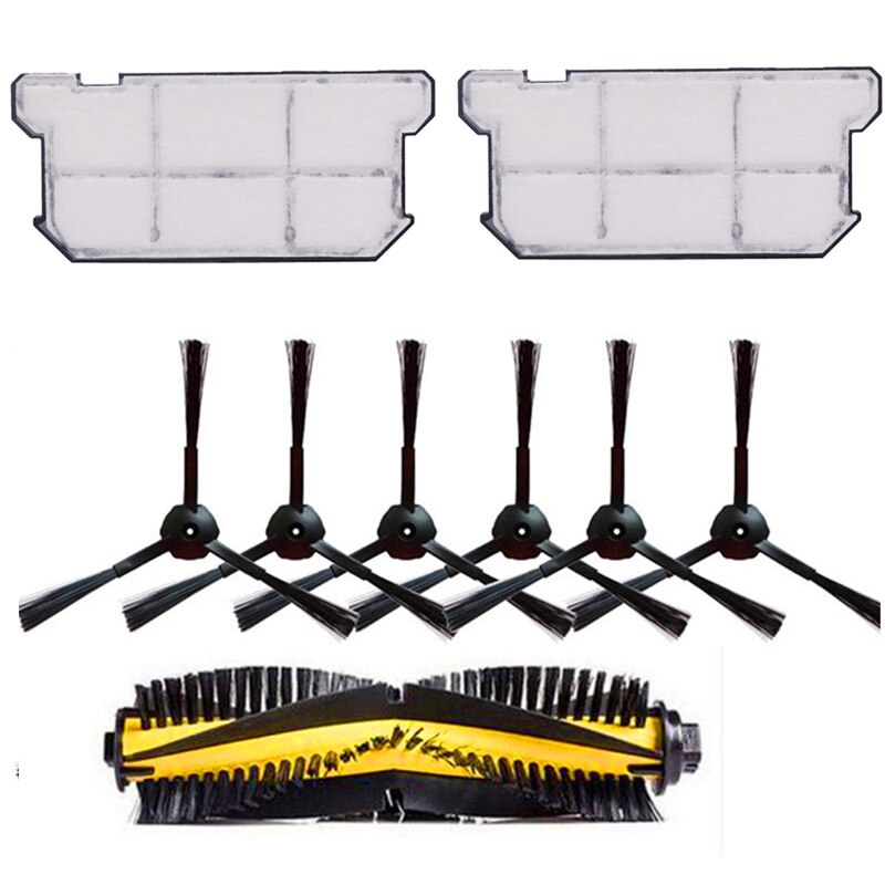 Ersatzteile für Chuwi ilife V7S V7 V7S Profi Seitenbürsten Hepa-Filter Rolle Pinsel Roboter Staubsauger Zubehör Bausatz