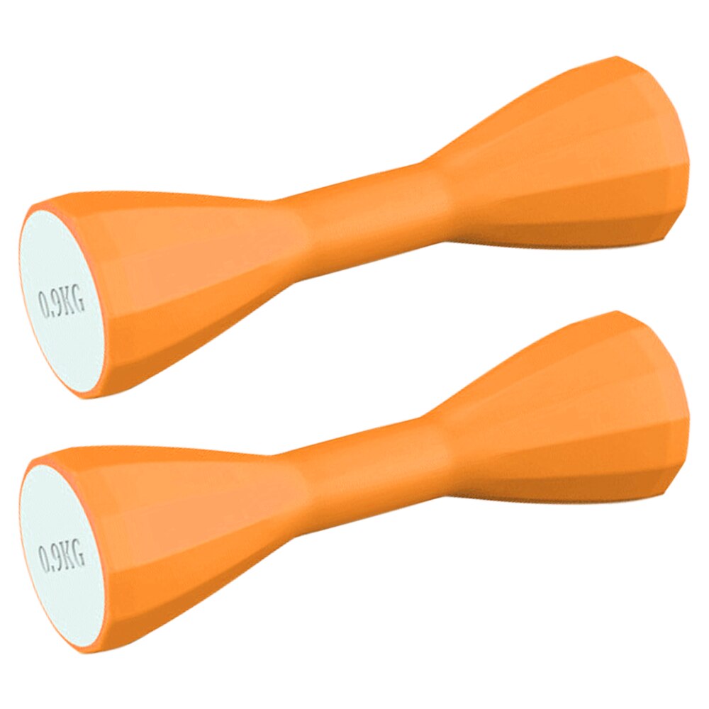 Haltères de Fitness pour hommes et femmes, 1 paire, ensemble de poids, gymnastique à domicile, exercice de force, 2kg/pièce