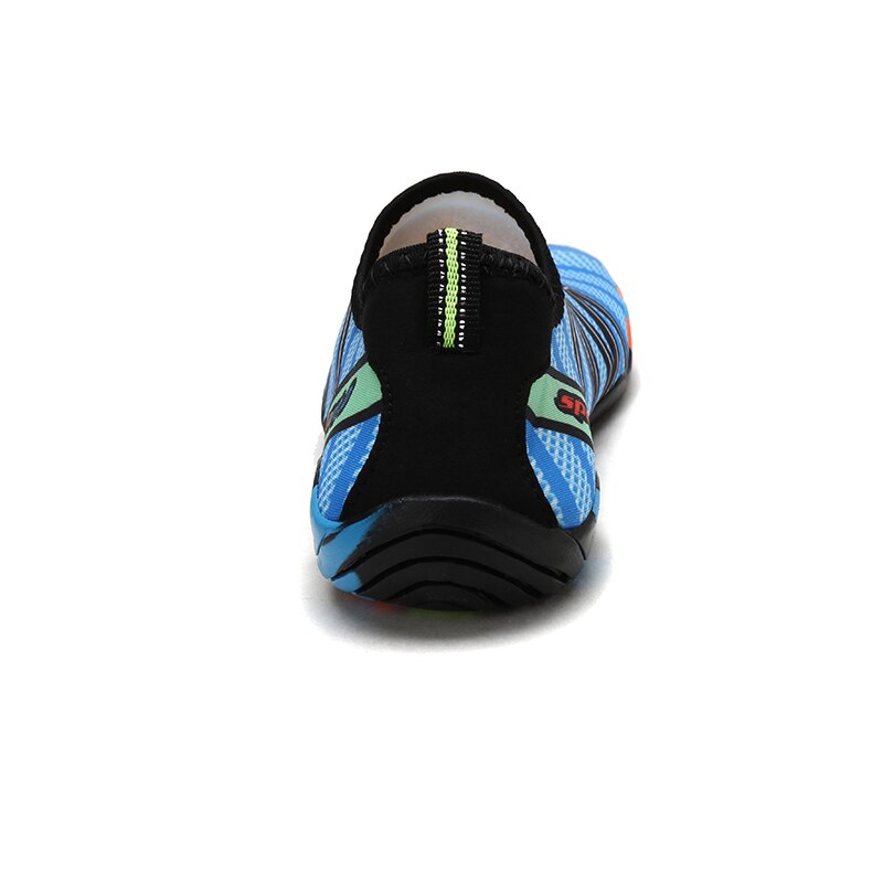 Water Shoes Men - Quick-Drying Rubber Beach Aqua Shoes - Summer Slip-on