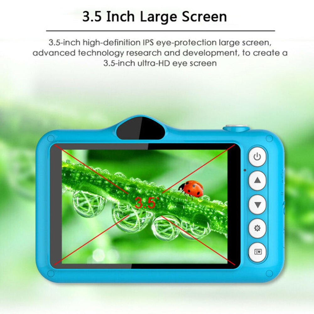 Kids Digital Camera FULL HD 1080P Children Video Camcorder Anti-fall ABS Shell