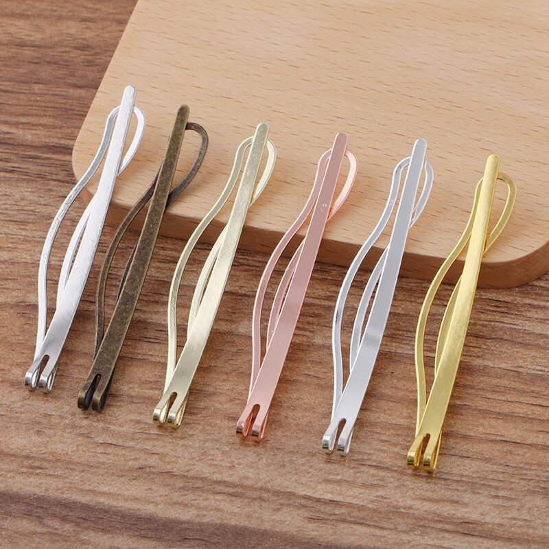 30 Stuks/partij 66*10.5Mm Pony Haar Clip Haarspeld Hairgrip Baret Haar Accessoires Voor Vrouwen