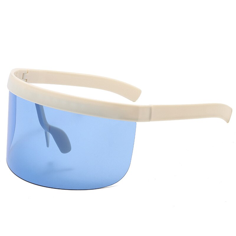 Sunglasses Women Men Goggle Sun Glasses Big Frame Shield Visor Men Windproof Glasses Motorcycle Goggles: A
