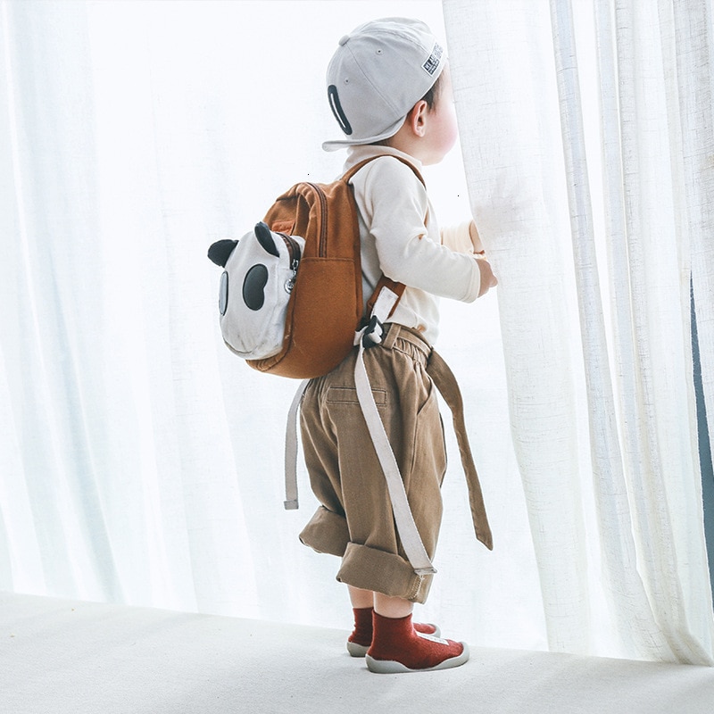 Baby drenge piger strømpesko skridsikre gulvsokker baby blød gummisål småbørnssko sokker babystrømper med gummisåler