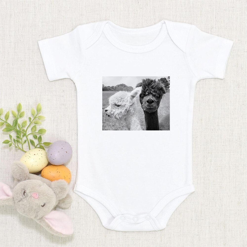 Baby Junge Kleidung Lustige Alpaka Trägheit Baby 2022 Neugeborenen Baby Mädchen Bodysuit Kleinkind Baby Gesamt eins-Stück Ropa Bebe harajuku: HY-20AC1871 / 18-24M