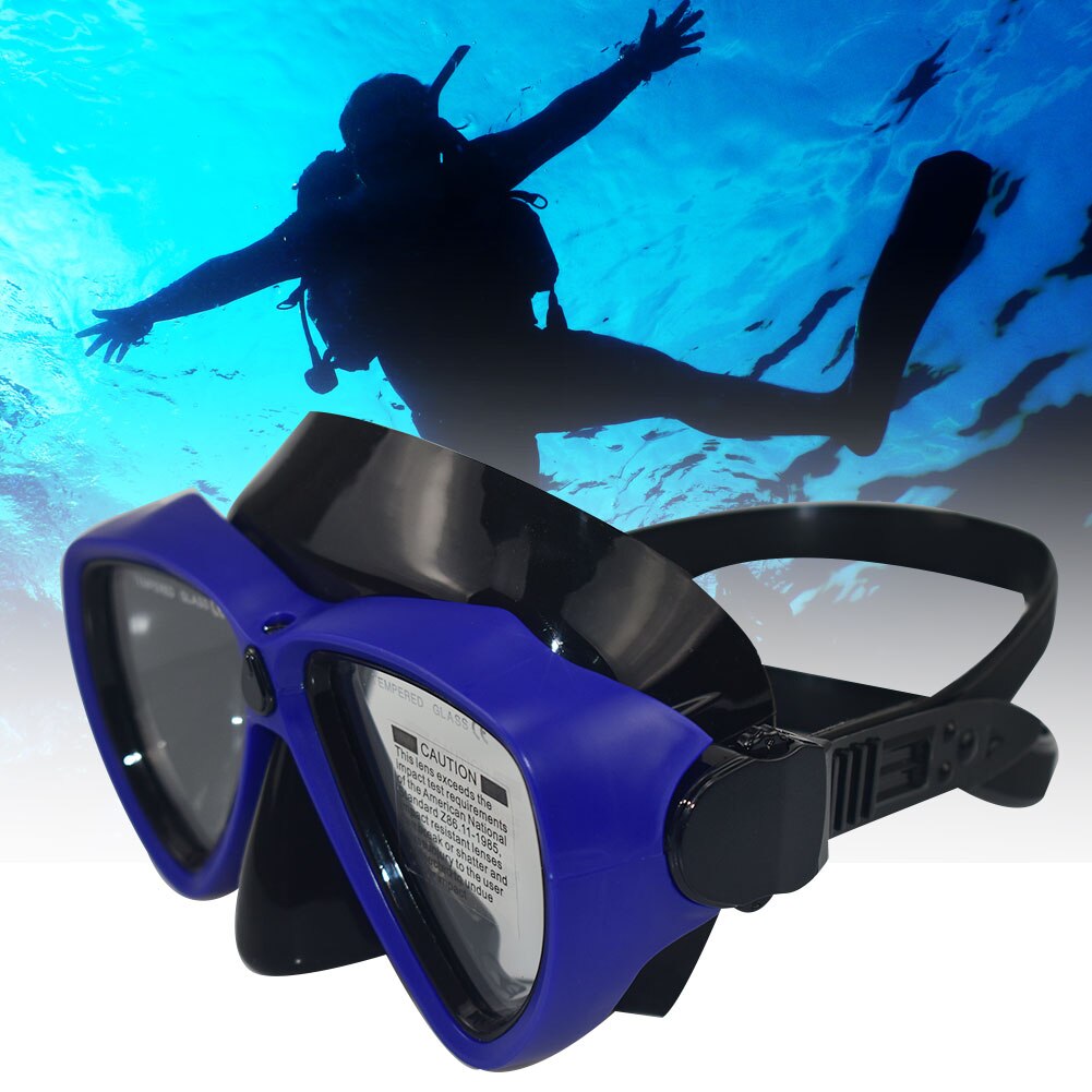 Swimming Goggles - Anti-Fog, High Clear, Comfortable Silicone - Adult Snorkeling Diving Glasses