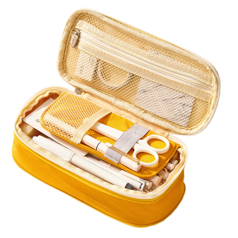 Enorme Capaciteit Pen Case School Potloden Case Make-up Container Pen Case