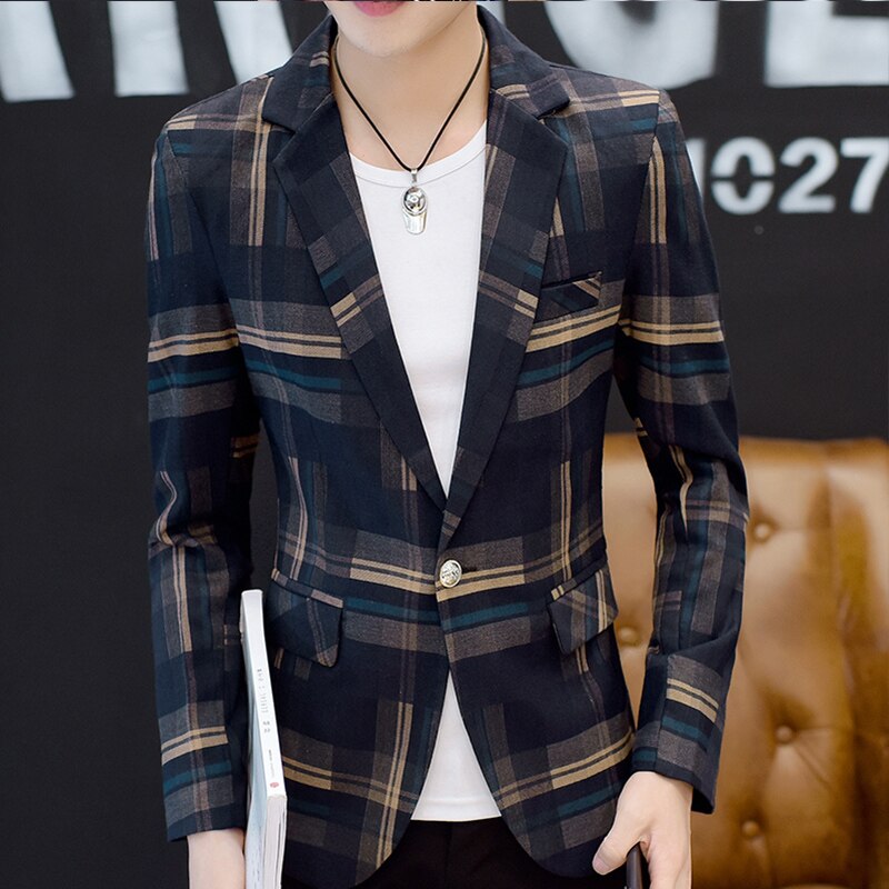 Miesten rento bleiseri takki slim fit napit mekko takki miesten bleiseri mallit toimistotakit trajes hombre casuales takit  jj60xx