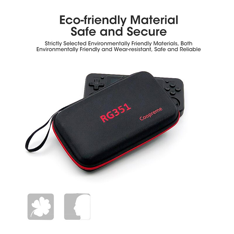 Niye  rg351p/rg351m/rg350m schutzhülle für retro-spielkonsolen, game player  rg351p handheld-retro-spielkonsolen-hülle