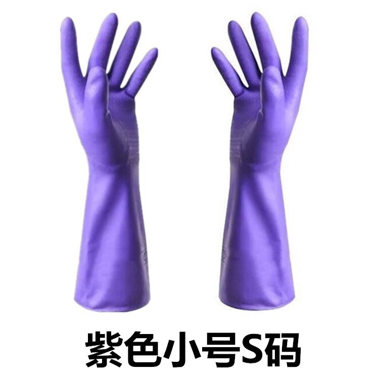 Afwassen Handschoenen Vingertoppen Schoon Waterdichte Wasserij Kleren Huishouden Pvc Plastic Latex Handschoenen Wit Verblinden Vingers: Dark Gray